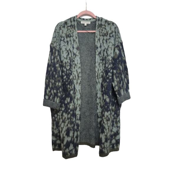 Adyson Parker Alpaca Blend Cardigan Boho Lagenlook Art to Wear Open Pockets XL - Picture 1 of 11